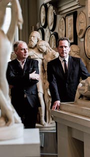 Lassen sich nicht hetzen: Die Musiker Paul Humphreys und Andy McCluskey. (Bild: Mark McNulty)