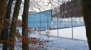 Sobald der Winter abgezogen ist, wird mit dem Bau der neuen Turnhalle im Riethüsli begonnen. (Bild: Stefan Beusch)