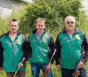 Werner Hänggi, Peter Wirz und Albert Schwager. (Bild: Werner Lenzin)