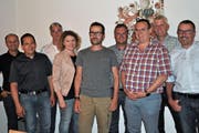 Der Vorstand des Gewerbevereins Aach-Thur-Land hielt Rückschau auf die Gewea. (Bild: Ramona Riedener)