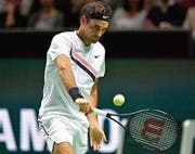 Roger Federer ist gegen Philipp Kohlschreiber fehleranfälliger als am Tag zuvor in der Startrunde gegen Ruben Bemelmans. (Bild: Henk Seppen/Freshfocus)