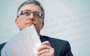Will Computer künftig besser überwachen können: Markus Seiler, Direktor des Nachrichtendienstes des Bundes. (Bild: ky/Marcel Bieri)