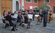 Die Serenade im Hofgarten hat Tradition: Bereits im vergangenen Sommer hat das Collegium Musicum Ostschweiz in Rheineck konzertiert. (Bild: pd)