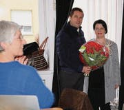 Gehen in Zukunft gemeinsam in die Pfalz: Die SP-Mitglieder Guido Etterlin und Jacqueline Schneider. (Bild: Marianne Bargagna)