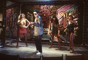 Der österreichische Popstar Falco 1982 bei seinem Auftritt im «WWF-Club in Köln». (Bild: Keystone)