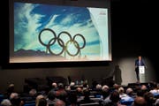 Bis zu einer Milliarde Franken würde der Bund in Form einer Defizitgarantie an die Olympischen Spiele 2026 beisteuern. (KEYSTONE/Jean-Christophe Bott/Archivbild) (Bild: JEAN-CHRISTOPHE BOTT (KEYSTONE))