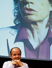 Der bekannteste Konzertveranstalter der Schweiz: André Béchir (68) an einer Pressekonferenz. (Bild: KEY)