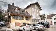 Thundorferstrasse 18, 16 und 14: das Trompetenhüsli, der «Engel» und das «Grütli». (Bild: Reto Martin)