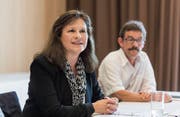 «Motiviert und unabhängig»: Monika Gähwlier will für die SP in den Stadtrat. (Bild: Hanspeter Schiess)