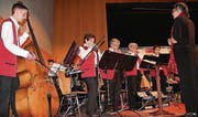 Die Musikgesellschaft spielte unter Leitung von Brigitte Halter. (Bild: Hedy Züger)