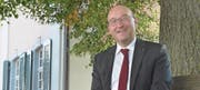 Beat Tinner freut sich über seine sehr deutliche Wiederwahl als Gemeindepräsident von Wartau. (Bild: Katharina Rutz)
