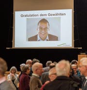 Die Arbeit in der Findungsgruppe zahlte sich aus. Wolfgang Giella gewann die Wahl. (Bild: Hanspeter Schiess)