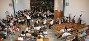 Start ins Jubiläumsjahr: Junge Erwachsene werden mit Musik und ihren Gedanken zum Gottesdienst in der Kreuzkirche beitragen. (Bild: PD)