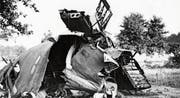 Bei Eggethof-Langrickenbach stürzte am 20. Juli 1944 ein US-Bomber B-24 Liberator ab; nur vom Rumpf blieb ein grösseres Stück übrig. (Bild: warbird.ch)
