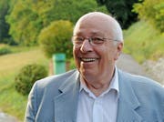 Gerhard Blocher, der ältere Bruder von Christoph Blocher, in einer Aufnahme von 2009. (Bild: Selwyn Hoffmann/Schaffhauser Nachrichten)