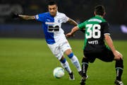 Der Grasshopper Caio ist der Torgarant seines Teams. (Bild: WALTER BIERI (KEYSTONE))