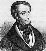 So sah Richard Wagner 1849 auf dem Fahndungsplakat aus.