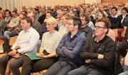 Sie alle profitieren von einem abermals tieferen Steuerfuss in der Gemeinde Niederhelfenschwil ab dem Jahr 2018. (Bild: Ernst Inauen)