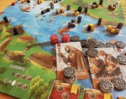 Gar nicht blutig, sondern ein rundes Strategiespiel: «Räuber der Nordsee». (Bild: Hendrik Breuer)