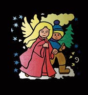 Bis Weihnachten wird in Untereggen jeden Abend ein dekoriertes Adventsfenster geöffnet. (Bild: zVg)