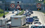 Die IG Engpassbeseitigung will möglichst bald eine 3. Röhre durch den Rosenberg haben. (Bild: Ralph Ribi)