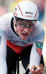 Stefan Küng hat im Zeitfahren eine grosse Chance ausgelassen. (Bild: Christophe Ena/AP)