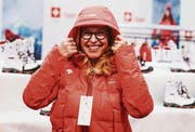 Claudia Hüttenmoser aus Goldach bei der Einkleidung in Luterbach. (Bild: Urs Huwyler)