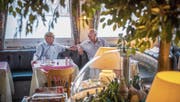 Rentner im Café Zentrum in St. Gallen: «Es braucht nach 20 Jahren Stillstand endlich eine Reform.» (Bild: Urs Bucher (St. Gallen, 29. August 2017))
