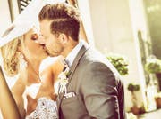 Die zivile Trauung war schon am 2. Juni in Rapperswil. Nun haben Linda Fäh und Marco Dätwyler auch noch kirchlich geheiratet. (Bild: Instagram)