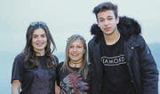 Sara Weber, Sarina Hess und Tamino Haas aus Steckborn. (Bilder: Chris Marty/tgplus.ch)