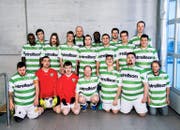 Das Team der Bodensee-Kickers von Plussport Thurgau. (Bild: SRF)