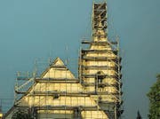Die paritätische Kirche Thal wurde auch aussen umfassend saniert. (Bild: Christof Sonderegger (August 2017))
