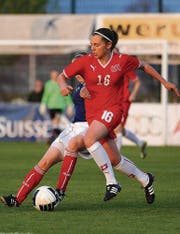 Noelle Maritz in einem Spiel der Schweizer U17-Nationalmannschaft. (Bild: pd)