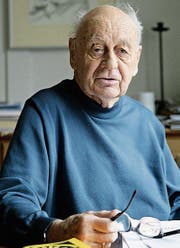Fridolin Trüb (1919-2017) (Bild: Philipp Baer (St. Gallen, Nov. 2007))