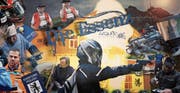 Der neue Imagefilm der Ausserrhoder Kantonspolizei kommt als spannender Spielfilm daher. Am Schluss siegt die Polizei. (Bild: PD)