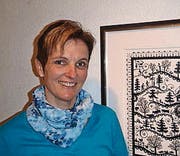 Jolanda Brändle macht seit 1998 Scherenschnitte. (Bild: pd)