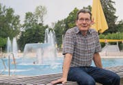 Als Bub in der Frauenbadi, heute Badiabo-Besitzer: Fritz Kappeler. (Bilder: Mathias Frei)