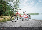 Der legendäre Puch maxi auf dem Februar-Kalenderblatt des Kalenders «Classic» von Mofakult.ch. (Bild: pd)