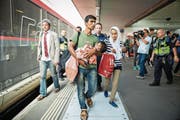 Flüchtlinge mit Babys und Kleinkindern sollen in punkto Beratung die gleichen Chancen erhalten wie Schweizer Eltern. (Bild: Urs Bucher)