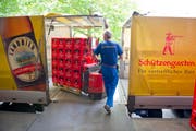 Schützengarten konnte leicht zulegen, obwohl in der Schweiz weniger Bier getrunken wurde. (Bild: Urs Bucher/Archiv)