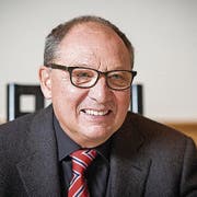 Sportmoderator Beni Thurnheer alias «Schnurri der Nation» kommt nach Rorschach. (Bild: Urs Bucher)