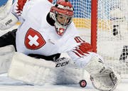 Nach drei Olympiapartien liegt Florence Schellings Fangquote bei sagenhaften 97,5 Prozent. (Bild: Matt Slocum/AP)