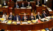 Die Regierung soll auch zukünftig aus sieben Mitgliedern bestehen. (Bild: Regina Kühne)