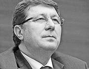Mauro Poggia Genfer Regierungsrat für Arbeit, Soziales und Gesundheit (Bild: ky/Martial Trezzini)