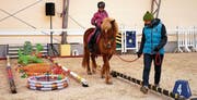Riana Aebi aus Sennwald erreichte in der Führzügelkategorie den vierten Rang. (Bild: Corinne Hanselmann)