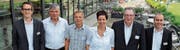 Der neue Geschäftsführer Marcel Schneller (von links) mit dem bestätigten Verwaltungsrat: Ernst Studer, Alois Holenstein, Susanne Hartmann, Christian Tröhler und Roman Schlauri. (Bild: Marlies Scarpino)