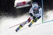 Marco Odermatt holt in der Abfahrt die Goldmedaille. (Bild: KEY)