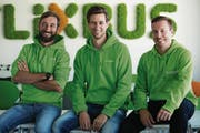 Das Flixbus-Führungstrio (von links):Daniel Krauss, Jochen Engert und André Schwämmlein. (Bild: PD)