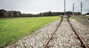 Endstation: Die geplante Deponie Zelgli in Altishausen soll an die Bahn angeschlossen werden. (Bild: Reto Martin)