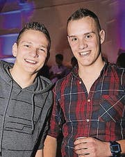 Silvan Ulrich (18) und Kay Blöchlinger (20). (Bilder: Chris Marty)